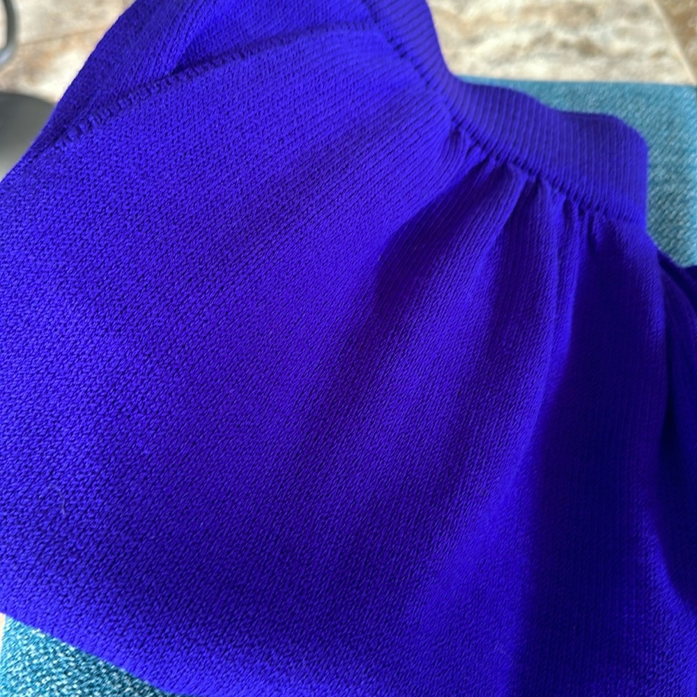 Purple shorts knit